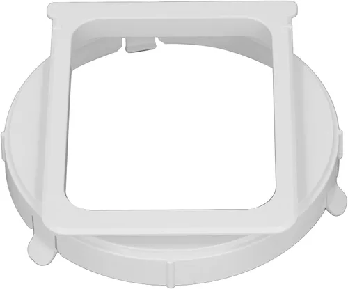 Vista 3 de Manguera de escape para piezas de aire acondicionado portátiles, adaptador de conector de manguera de escape, interfaz cuadrada de conducto