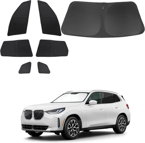 Vista 138 de TINGLU Persianas de ventana para Honda CR-V 2023-2026, accesorios para ventanas laterales de automóvil, parabrisas triangular, parasol para rayos UV