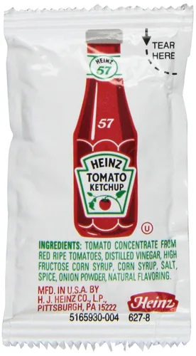 Vista 14 de Heinz Paquetes individuales de ketchup de tomate (paquete de 750 unidades)