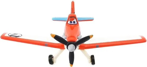 Vista 4 de Secxifeo Pixar Planes No.7 Dusty Crophopper 1:55 Metal Diecast Juguetes Educativos Aviones Modelo 1 Multicolor