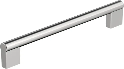 Vista 33 de Amerock Versa 3-3/4 pulgadas (96 mm) de centro a centro Bronce champán Manija de gabinete - paquete de 10 unidades Champagne bronce
