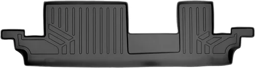 Vista 23 de SMARTLINER Juego de alfombrillas de piso de 2 filas compatibles con Chevrolet Traverse 2011-2017