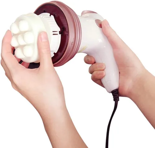 Vista 7 de ALisasin Masajeador de celulitis de mano 3D masajeador corporal eléctrico celulitis para brazo, pierna, cadera, vientre, masajeador profesional
