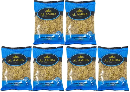 Vista 3 de Al Amira Nuts - Semillas de melón súper - 12.34 onzas / 12.35 oz (paquete de 2)