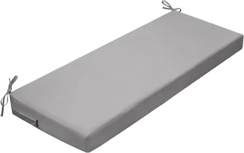 Vista 20 de idee-home Cojín de banco para exteriores impermeable, cojines de banco para muebles de exterior, almohadilla de asiento de repuesto para columpio