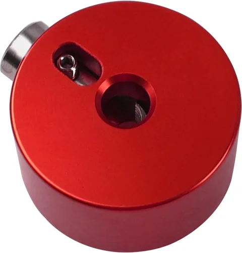 Vista 8 de Tuerca de aleación de aluminio compatible con piezas de instrumentos de percusión (negro)
