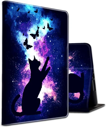 Vista 16 de Funda para tablet Amazon Kindle Fire HD 8/HD 8 Plus versión 2022/2020 (12ª/10ª generación), fundas antideslizantes multiángulo con función