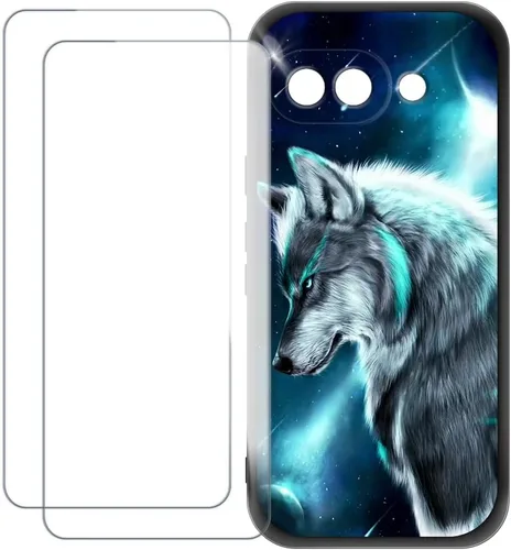 Vista 9 de Screen Protector and Case for Pixel 9A 5G - Angry Panda