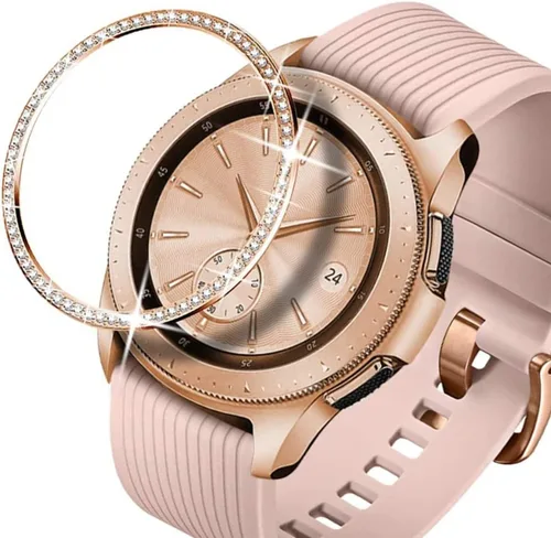 Vista 15 de DEALELE Funda de bisel compatible con Samsung Galaxy Watch 4 Classic de 1.654 pulgadas/Galaxy Watch 1.654 pulgadas/Gear Sport, anillo de bisel de 1#