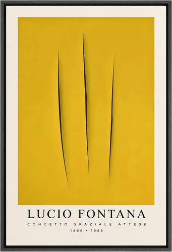 Vista 41 de SIGNLEADER Lienzo enmarcado para pared, paisaje pastel abstracto negro, naturaleza, ilustraciones de área silvestre, arte moderno, decorativo