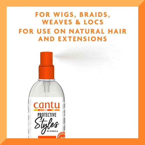 Vista 5 de Cantu Protective Styles by Angela - Ambientador para el cabello con desodorantes, 4 onzas