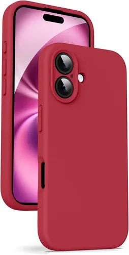Vista 93 de Supdeal Funda de silicona líquida para iPhone Air - [Protección total para la cámara] [Forro de microfibra suave antiarañazos] Funda de teléfono