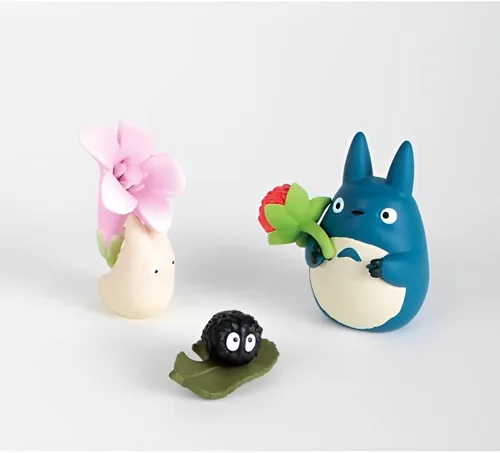 Vista 6 de ENSKY NOS-83 Mi vecino Totoro Personaje Flor y Totoro