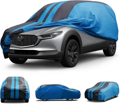 Vista 14 de Kaugung Funda impermeable para automóvil BMW Serie 3 (1999-2025), cubierta exterior completa para automóviles, ligera, resistente al sol, UV