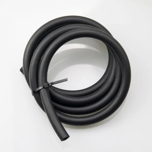 Vista 6 de Negro -4 AN NBR Manguera de combustible con conexión de empuje Compatible con sistema de combustible, E85, E10, aceites, etanol, lubricantes