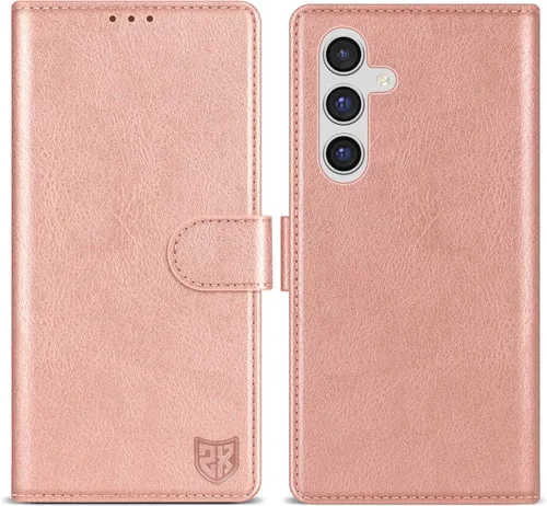 Vista 10 de ZZXX Funda tipo cartera para Samsung Galaxy A54 5G con bloqueo RFID, ranura para tarjetas, función atril, cierre magnético, funda protectora