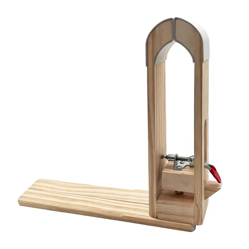 Vista 10 de Poni de costura de cuero, mesa de madera escritorio pony caballo abrazadera para bricolaje cuero