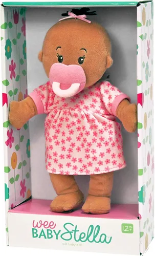 Vista 5 de Manhattan Toy Wee Baby Stella - Muñeca de bebé suave (12.0 pulgadas), color beige