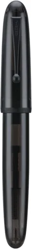 Vista 22 de Jinhao 9019 Serie DaDao Pluma Estilográfica, Tamaño 8 Plumín Mediano Heartbeat con Convertidor de Tinta Grande, Diseño Acrílico Rojo Brillante Pluma