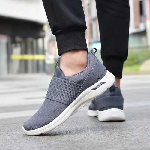 Vista 5 de TIOSEBON Mocasines ligeros sin cordones para hombre, cómodos tenis