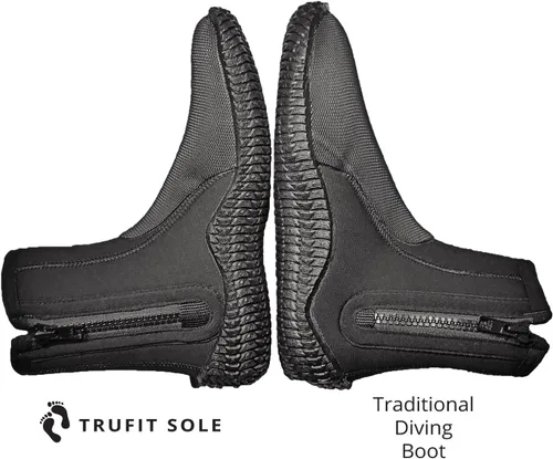 Vista 5 de Tilos TruFit - Botas de buceo ergonómicas, 0.118-0.276 in