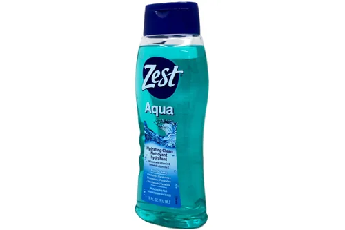 Vista 3 de Zest Gel de baño, aguamarina, 18 onzas, paquete de 2