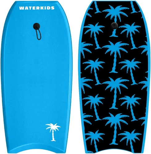 Vista 11 de WATERKIDS Kids Surfboard & Leash, Perfect for Learning How to Surf, Made for Kids,Soft Top for Beginners, Foam Surfboard Makes It Easy to Learn How
