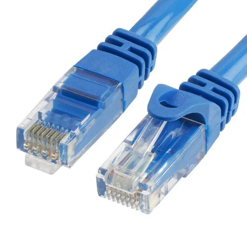 Vista 10 de Cmple - Cable Ethernet Cat 6 de 1.5 pies, cables de conexión Cat6, cable LAN de 10 Gbps, cable de red de 550 MHz, conectores RJ45, compatible