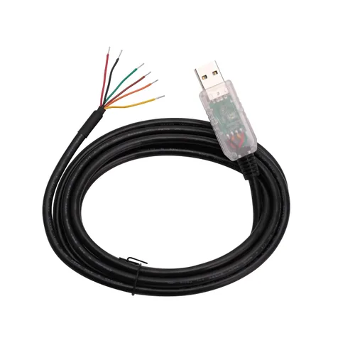 Vista 6 de FT232 USB to RS485 Serial Cable 6ft, WE Wire End, Clear Shell