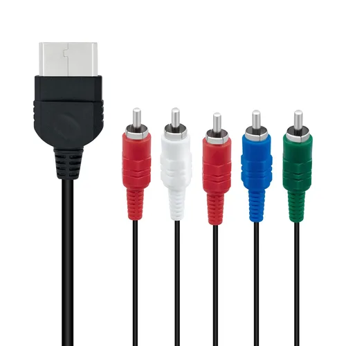 Vista 2 de Mcbazel HDTV de alta definición componente de TV compuesto AV Audio Video Cable para Classic Original Xbox sólo