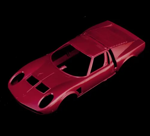 Vista 6 de Italeri 3649 Modelo de plástico para montar el coche Lamborghini Miura Jota Svj- Modelo Kit Escala 1:24