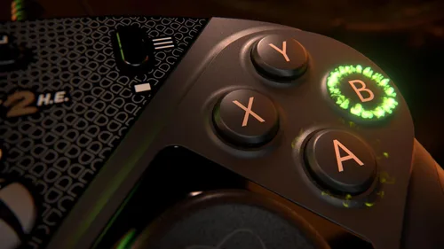 Vista 9 de Thrustmaster ESWAP X2 H.E Modular Hall Effect Controller - No Drift Gamepad with Back Buttons, Hot-Swap Modules, Mechanical Buttons - Compatible