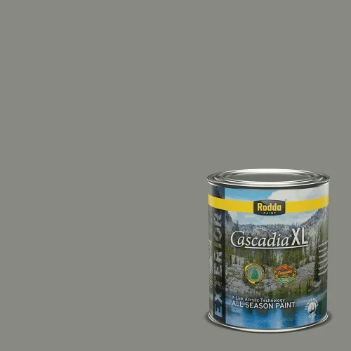 Vista 141 de Rodda Paint CASCADIA XL - Pintura satinada exterior e imprimación en uno, 1 galón, hoja de aloe