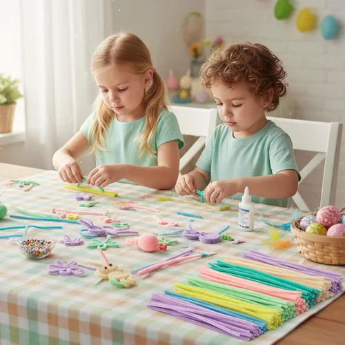 Vista 5 de Caydo 500 piezas de limpieza de pipas pastel artesanal Macarons