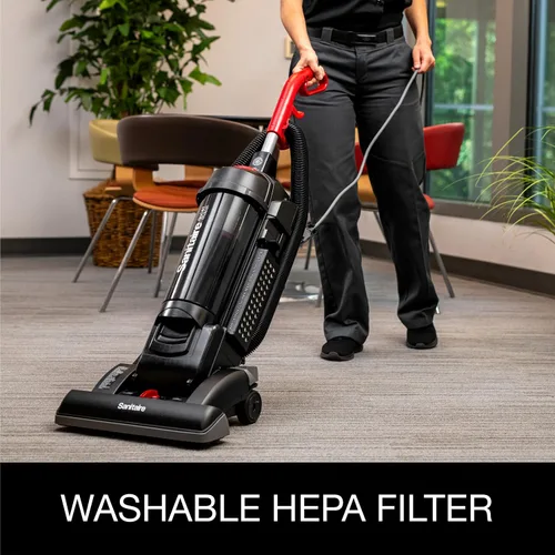 Vista 5 de Sanitaire Force SC5845D - Aspiradora vertical comercial, color negro