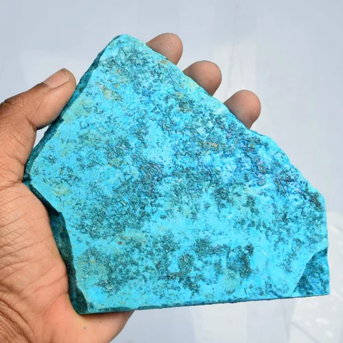 Vista 4 de GEMHUB Losa turquesa azul crudo natural 1527.00 Ct sin cortar cristal curativo en bruto sin calentar piedra turquesa azul, Gema, Arizona - azul