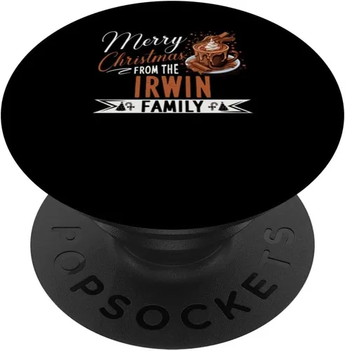 Vista 6 de Irwin - Disfraz familiar de Navidad para fiesta de chocolate caliente, PopSockets MagSafe PopGrip para iPhone