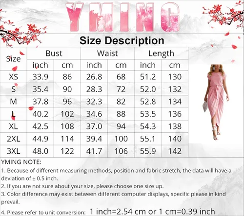 Vista 4 de YMING Vestido midi casual de cintura alta para mujer vestido cruzado de color sólido vestido alto y bajo con cinturón