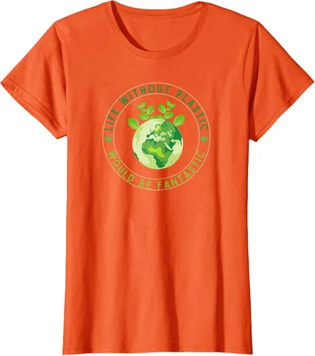 Vista 60 de Life Without Plastic Ecology Planet Original Vegan Gift T-Shirt