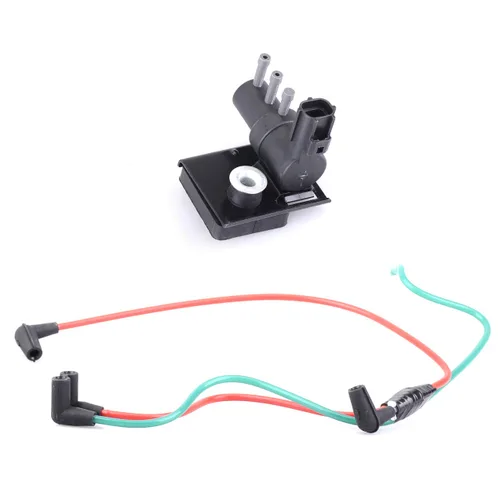 Vista 4 de Línea de conexión de arnés de vacío de emisión turbo con solenoide Wastegate Boost Super Duty Excursion Set apto para motores Powerstroke 1999-2003