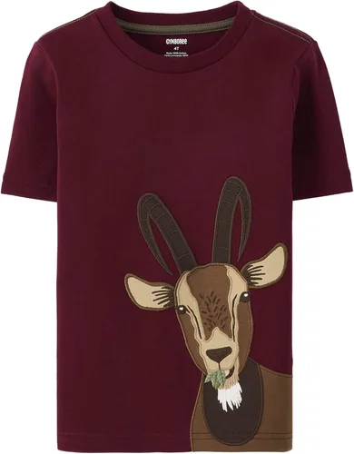 Vista 16 de Gymboree - Camisetas de manga larga con gráficos bordados en capas para niños y niños pequeños Oso de nieve azul
