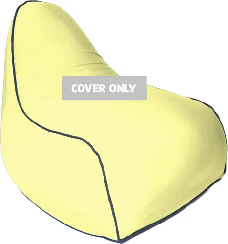 Vista 3 de Yogibo Zoola - Funda de repuesto para puf para exteriores, resistente al agua, extraíble, lavable, cítricos