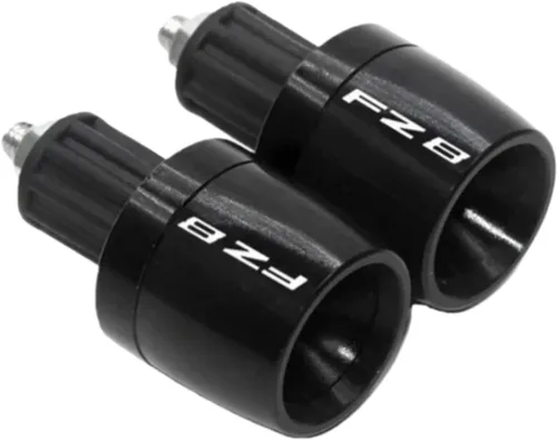 Vista 19 de Moto Handlebar End Plug Motorcycle Universal Handlebar Grips Ends Counterweight Bar Slider End Cap Plug for FA&zer FZ8 FZ 8 7/8