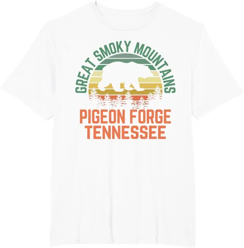 Vista 11 de Camiseta Pigeon Forge Great Smoky Mountains National Park Tennessee, Negro, S