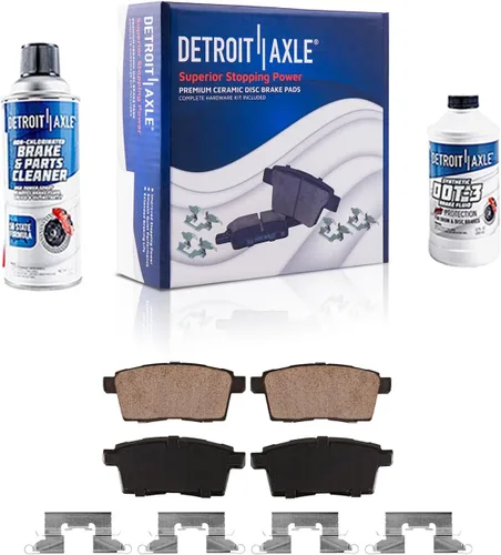 Vista 127 de Detroit Axle - Pastillas de freno para Avalanche Express Suburban Savana Yukon XL 1500 Chevy Tahoe GMC Cadillac Escalade, Pastillas de freno