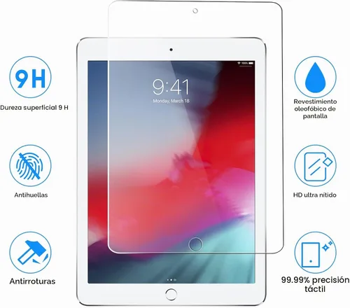 Vista 2 de SIBEITU Protector de pantalla para iPad Mini 5/4ª generación, dureza 9H, protector de película de vidrio templado de 7.9 pulgadas (paquete de 2)