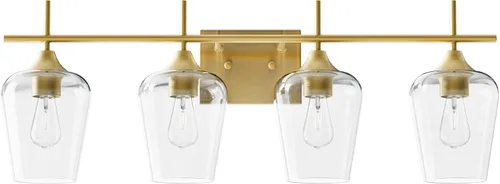 Vista 14 de VONLUCE Lámpara de tocador de baño, lámpara de baño de 2 luces sobre el Níquel