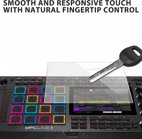 Vista 5 de Musiin Protector de pantalla táctil de 7 pulgadas compatible con Akai MPC