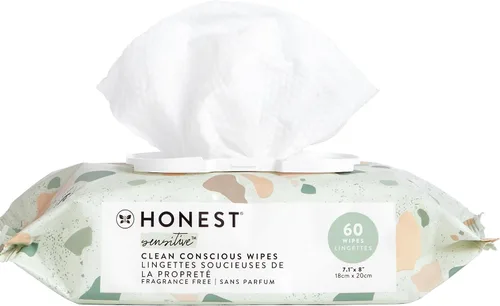 Vista 18 de The Honest Company - Toallitas limpiadoras para bebé con 99% de agua, respetuosas con el medioambiente, a base de plantas, hipoalergénicas