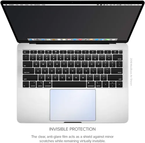Vista 3 de UPPERCASE GhostCover Touch Premium - Película protectora para trackpad con acabado mate, compatible con MacBook Pro de 16 pulgadas, 2024 2023 2021